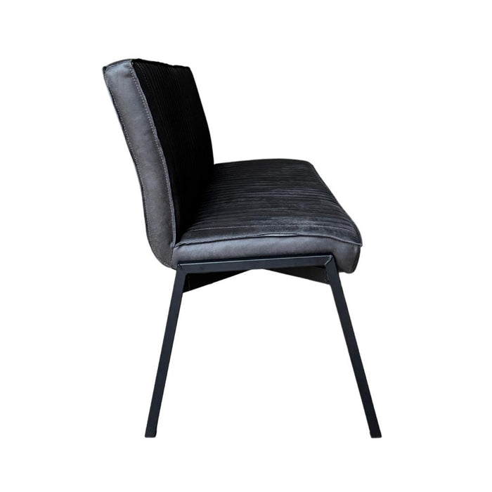 STARFURN Eetkamerbank Tivoli Bull 155 cm Antraciet 155x56x88 cm-Eetkamerbanken-Starfurn