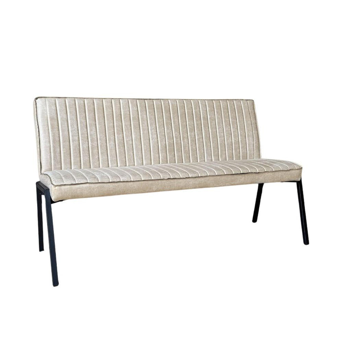 STARFURN Eetkamerbank Tivoli Bull 155 cm Beige 155x56x88 cm-Eetkamerbanken-Starfurn