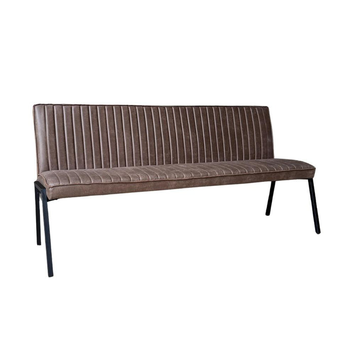 STARFURN Eetkamerbank Tivoli Bull 185 cm Bruin 185x56x88 cm-Eetkamerbanken-Starfurn