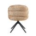 STARFURN Eetkamerstoel Bella Cinnamon Poot Zwart Met armleuning-Eetkamerstoelen-Starfurn