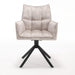 STARFURN Eetkamerstoel Dani Fluweel Champagne 65x56x85 cm-Eetkamerstoelen-Starfurn