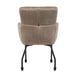 STARFURN Eetkamerstoel Dave met armleuning Taupe-Eetkamerstoelen-Starfurn
