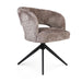 STARFURN Eetkamerstoel Demi | Clay | Poot Black | Met armleuning-Eetkamerstoelen-Starfurn