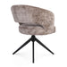 STARFURN Eetkamerstoel Demi | Clay | Poot Black | Met armleuning-Eetkamerstoelen-Starfurn