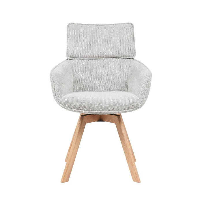 STARFURN Eetkamerstoel Eetkamerstoe Jona Taupe 59x64.5x91 cm-Eetkamerstoelen-Starfurn