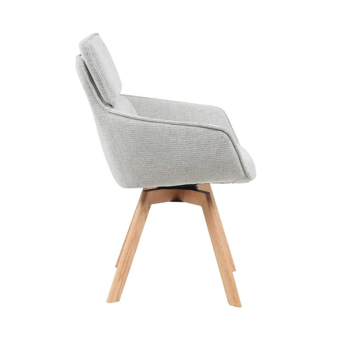 STARFURN Eetkamerstoel Eetkamerstoe Jona Taupe 59x64.5x91 cm-Eetkamerstoelen-Starfurn