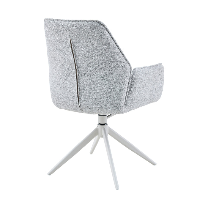STARFURN Eetkamerstoel Hera Beige Met armleuning 63x63x83 cm