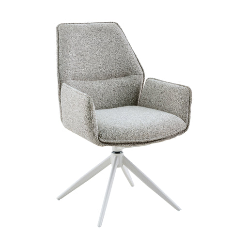 STARFURN Eetkamerstoel Hera Beige Met armleuning 63x63x83 cm-Eetkamerstoelen-Starfurn