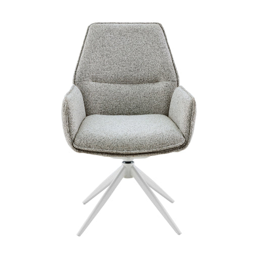 STARFURN Eetkamerstoel Hera Beige Met armleuning 63x63x83 cm-Eetkamerstoelen-Starfurn
