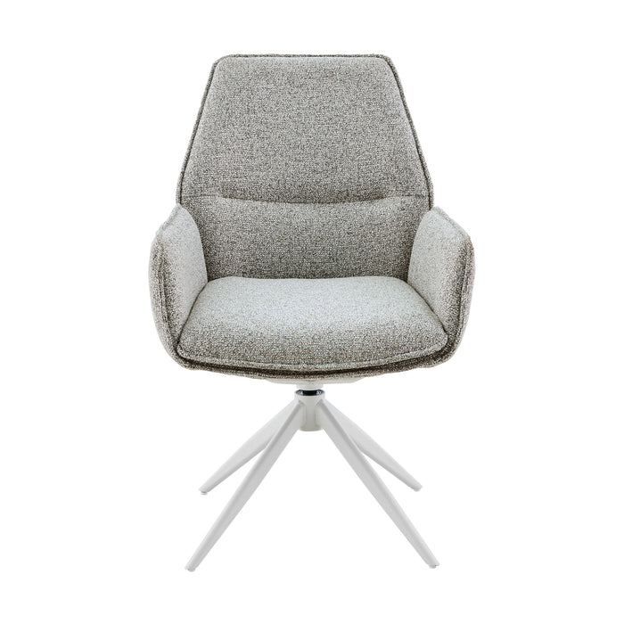 STARFURN Eetkamerstoel Hera Beige Met armleuning 63x63x83 cm-Eetkamerstoelen-Starfurn