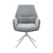 STARFURN Eetkamerstoel Hera Grijs Met armleuning 63x63x83 cm-Eetkamerstoelen-Starfurn