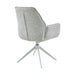 STARFURN Eetkamerstoel Hera Licht Grijs Met armleuning 63x63x83 cm-Eetkamerstoelen-Starfurn