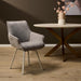 STARFURN Eetkamerstoel Mees Taupe 57x62.5x86.5 cm-Eetkamerstoelen-Starfurn