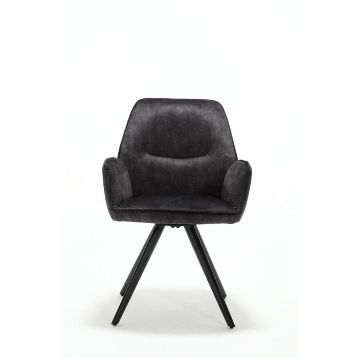 STARFURN Eetkamerstoel Nova Antraciet 60x65x89 cm-Eetkamerstoelen-Starfurn