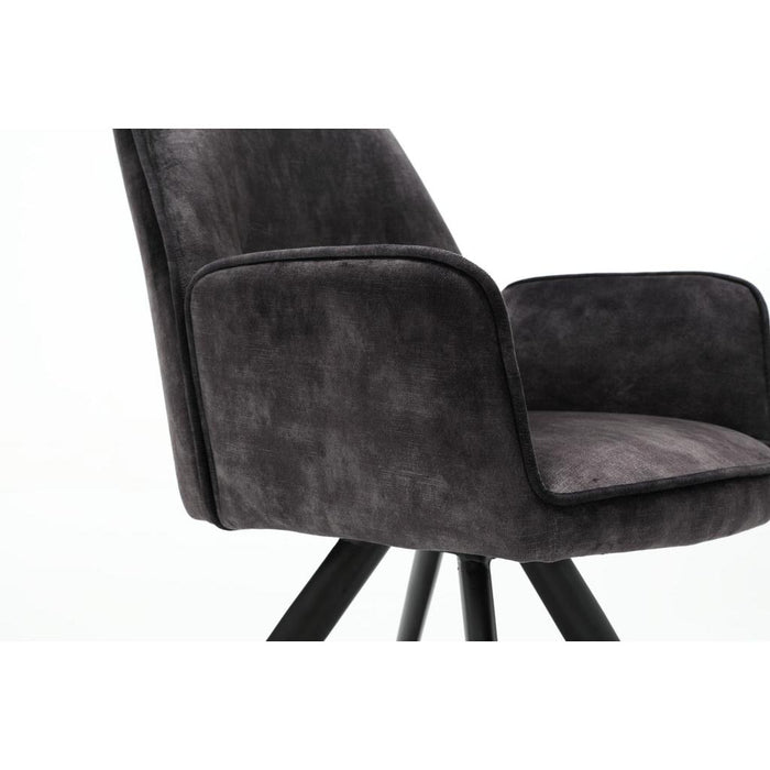 STARFURN Eetkamerstoel Nova Antraciet 60x65x89 cm-Eetkamerstoelen-Starfurn