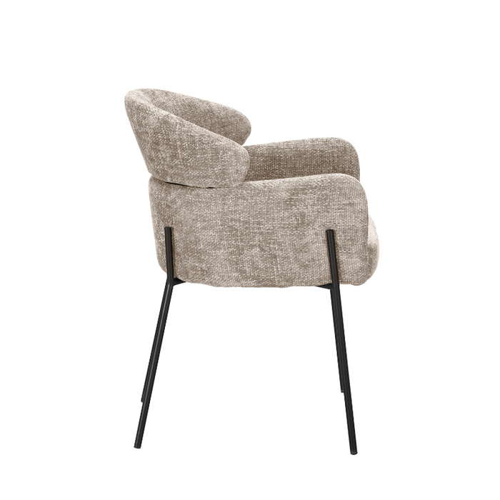 STARFURN Eetkamerstoel Otis Beige 57x60.5x85 cm-Eetkamerstoelen-Starfurn