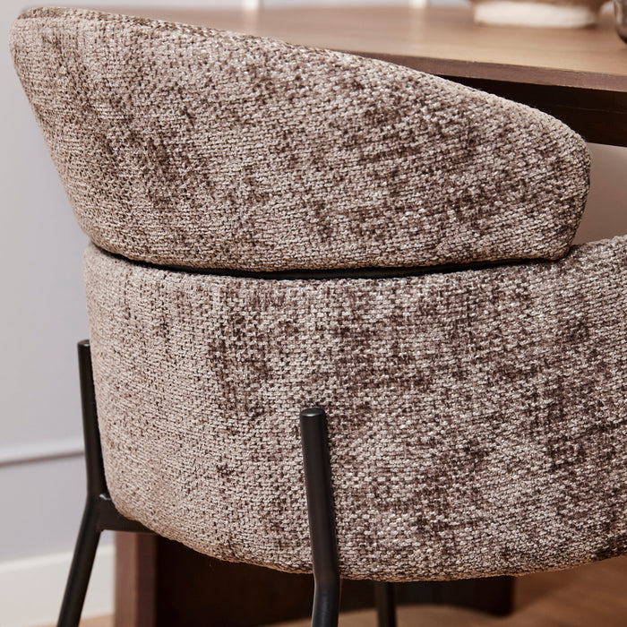 STARFURN Eetkamerstoel Otis Grijs 57x60.5x85 cm-Eetkamerstoelen-Starfurn