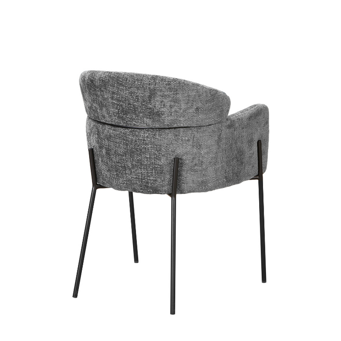 STARFURN Eetkamerstoel Otis Grijs 57x60.5x85 cm-Eetkamerstoelen-Starfurn