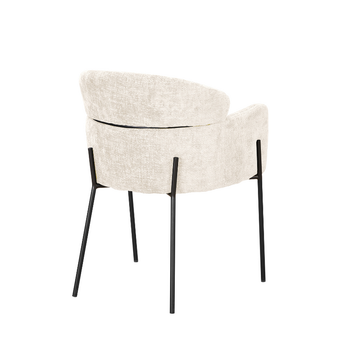 STARFURN Eetkamerstoel Otis Wit 57x60.5x85 cm-Eetkamerstoelen-Starfurn