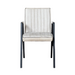 STARFURN Eetkamerstoel Tivoli Bull Beige Met armleuning 52x56x88 cm-Eetkamerstoelen-Starfurn