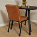 STARFURN Eetkamerstoel Tivoli Bull Cognac 52x56x88 cm-Eetkamerstoelen-Starfurn