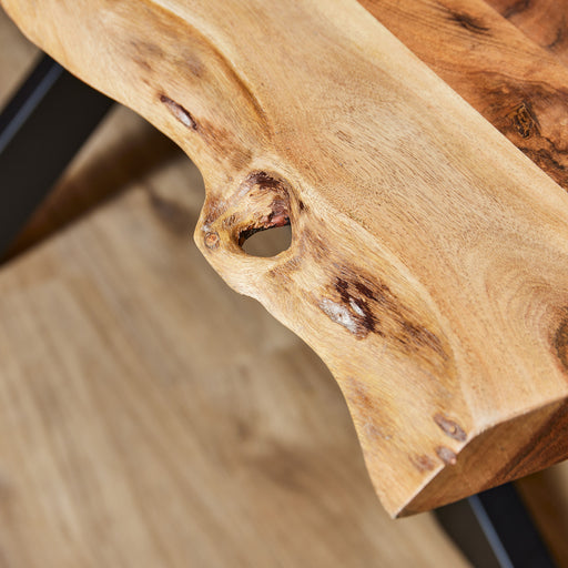 STARFURN Eettafel Boomstamtafel Live Edge 300 cm 300x100x76 cm-Eettafels-Starfurn