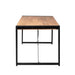 STARFURN Eettafel Britt Mangohout Naturel 140x80-Eettafels-Starfurn