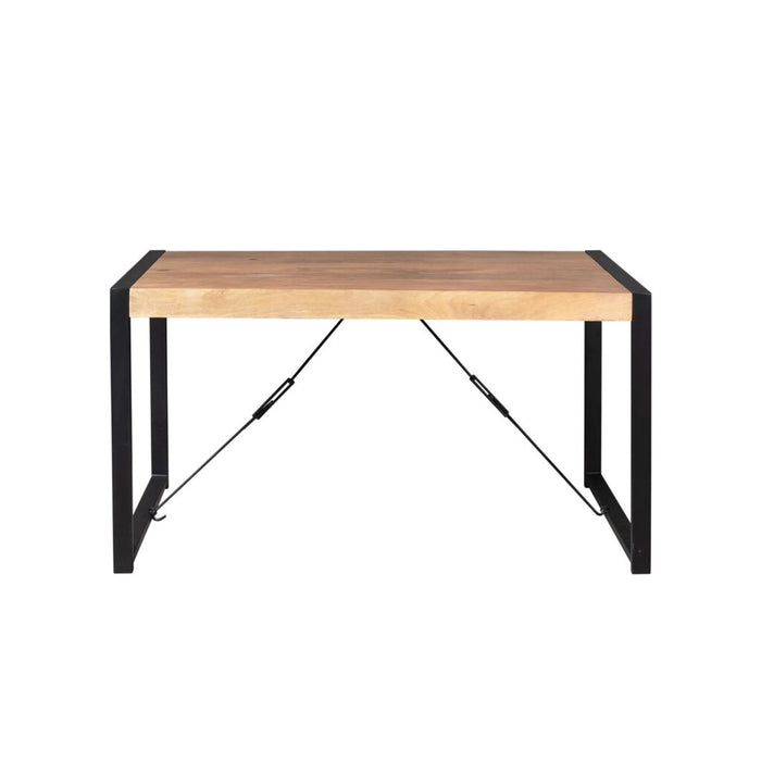 STARFURN Eettafel Britt Mangohout Naturel 160x80-Eettafels-Starfurn