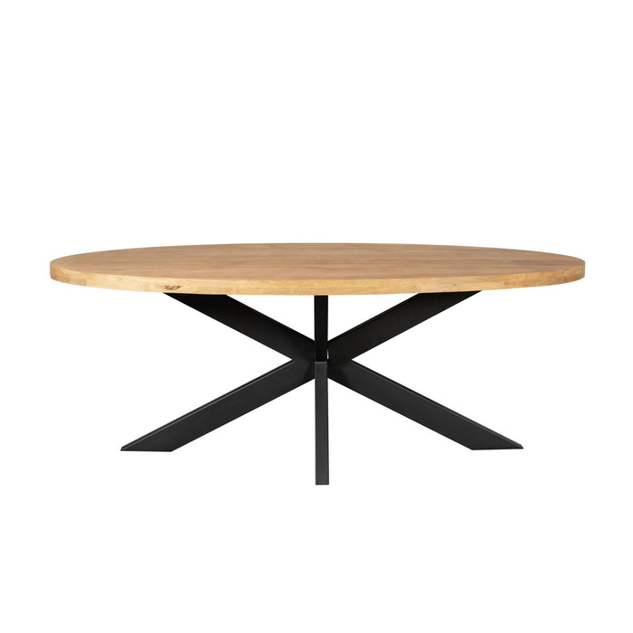 STARFURN Eettafel Dakota | 160 cm | Ovaal-Eettafels-Starfurn