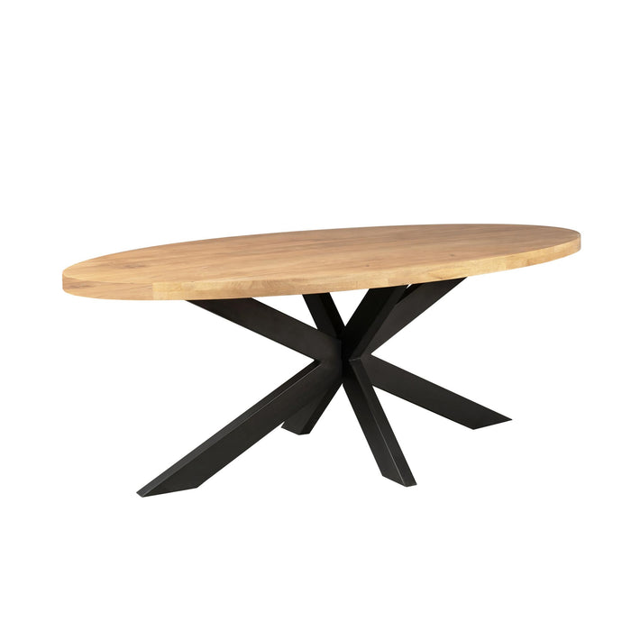 STARFURN Eettafel Dakota | 160 cm | Ovaal-Eettafels-Starfurn