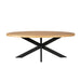 STARFURN Eettafel Dakota | 160 cm | Ovaal-Eettafels-Starfurn