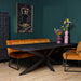 STARFURN Eettafel Eetkamertafel New York Rechthoek 200 cm 200x100x76 cm-Eettafels-Starfurn