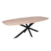 STARFURN Eettafel Eiken eettafel Ferris Deens Ovaal 200 cm Naturel-Eettafels-Starfurn