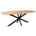 STARFURN Eettafel Eiken eettafel Ferris Deens Ovaal 280 cm Naturel-Eettafels-Starfurn