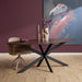 STARFURN Eettafel Eiken eettafel Ferris Ovaal 240 cm Bruin 240x110x76 cm-Eettafels-Starfurn