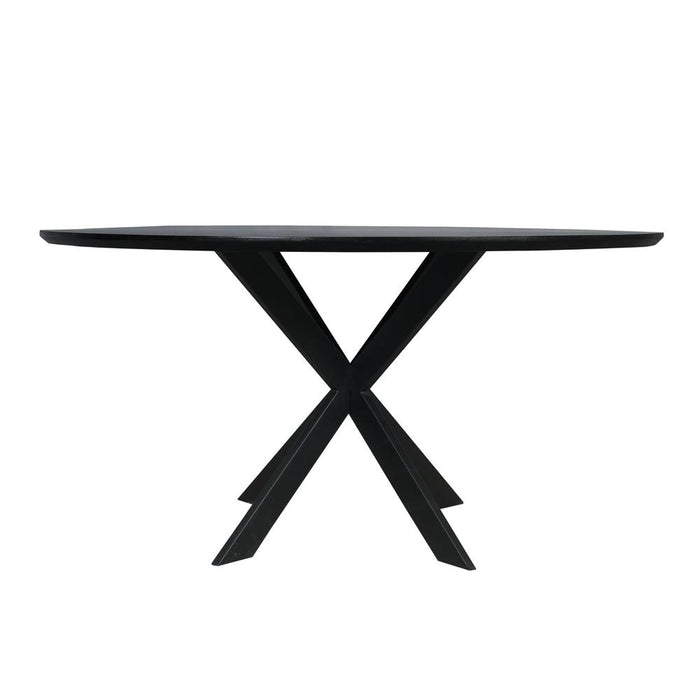 STARFURN Eettafel Eiken eettafel Ferris Rond 150 cm Naturel 150x150x76 cm-Eettafels-Starfurn