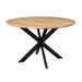 STARFURN Eettafel Eiken eettafel Ferris Rond 150 cm Naturel 150x150x76 cm-Eettafels-Starfurn