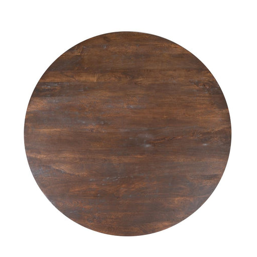 STARFURN Eettafel Lima Bruin 130 cm Rond 130x130x76 cm-Eettafels-Starfurn