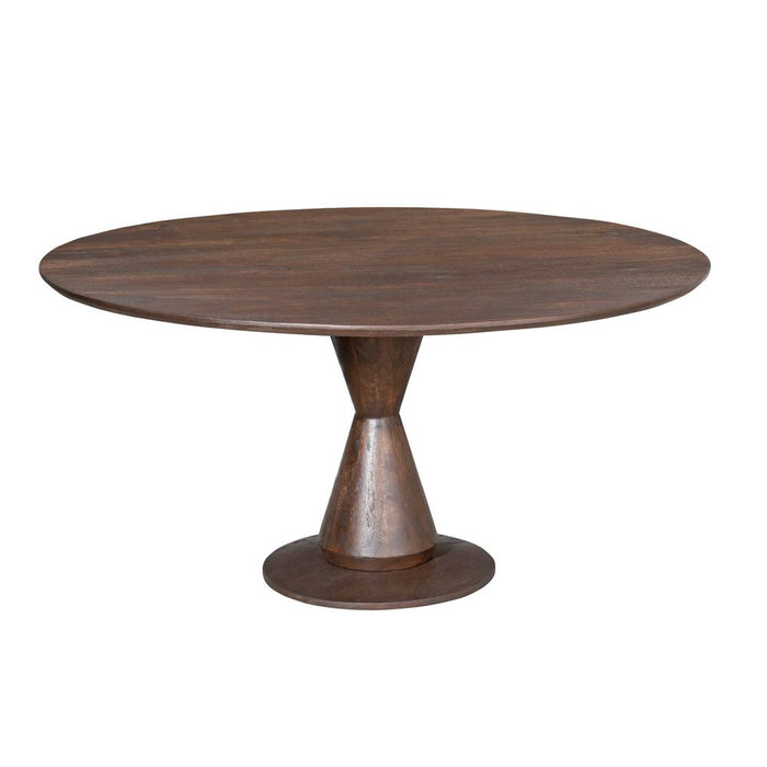 STARFURN Eettafel Lima Bruin 130 cm Rond 130x130x76 cm-Eettafels-Starfurn