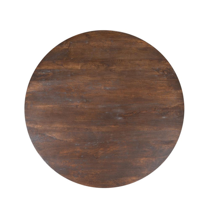 STARFURN Eettafel Lima Bruin 150 cm Rond 150x150x76 cm-Eettafels-Starfurn