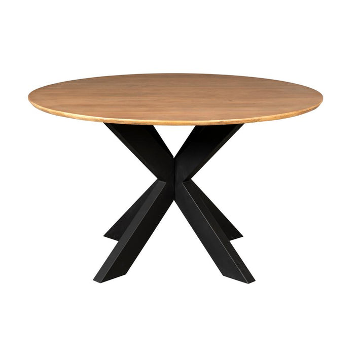 STARFURN Eettafel Madison Naturel 130 cm 130x130x76 cm-Eettafels-Starfurn