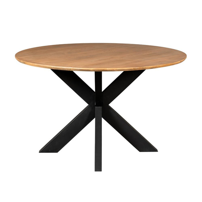 STARFURN Eettafel Madison Naturel 130 cm 130x130x76 cm-Eettafels-Starfurn