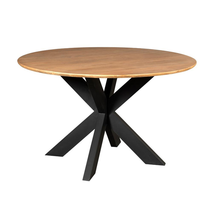 STARFURN Eettafel Madison Naturel 130 cm 130x130x76 cm-Eettafels-Starfurn