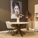 STARFURN Eettafel Madison Zand 110 cm 110x110x76 cm-Eettafels-Starfurn