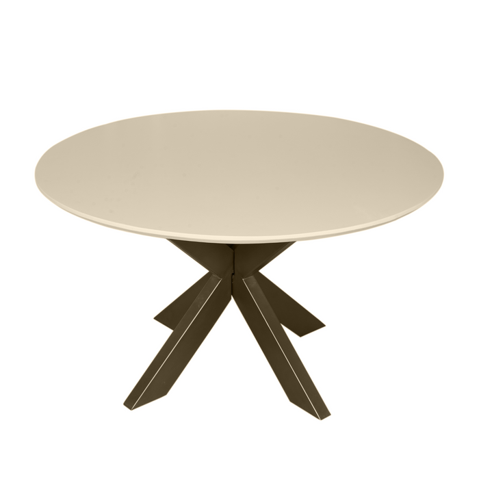 STARFURN Eettafel Madison Zand 130 cm 130x130x76 cm