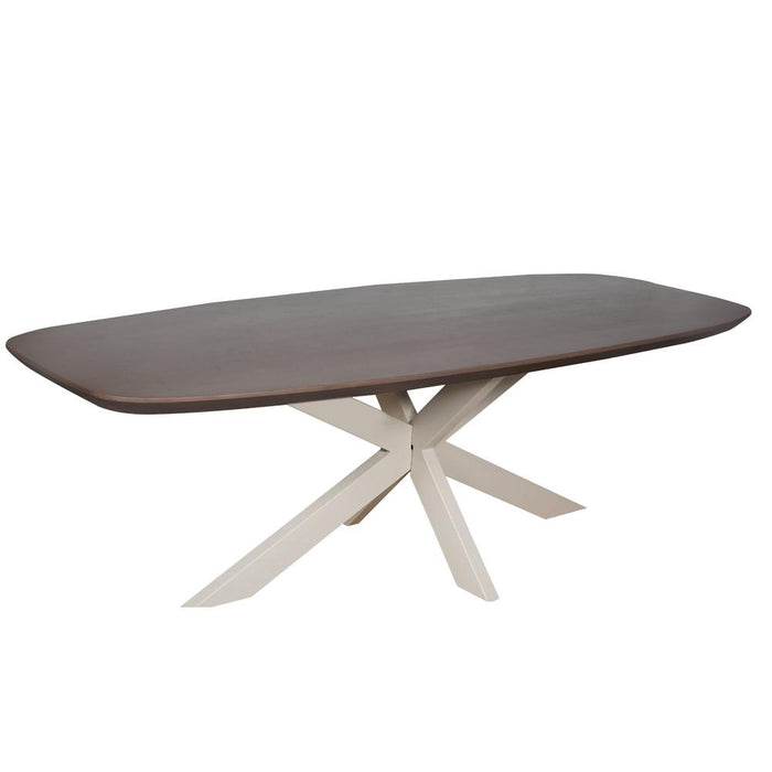 STARFURN Eettafel Madison Zand 240 cm Deens Ovaal 240x110x76 cm-Eettafels-Starfurn