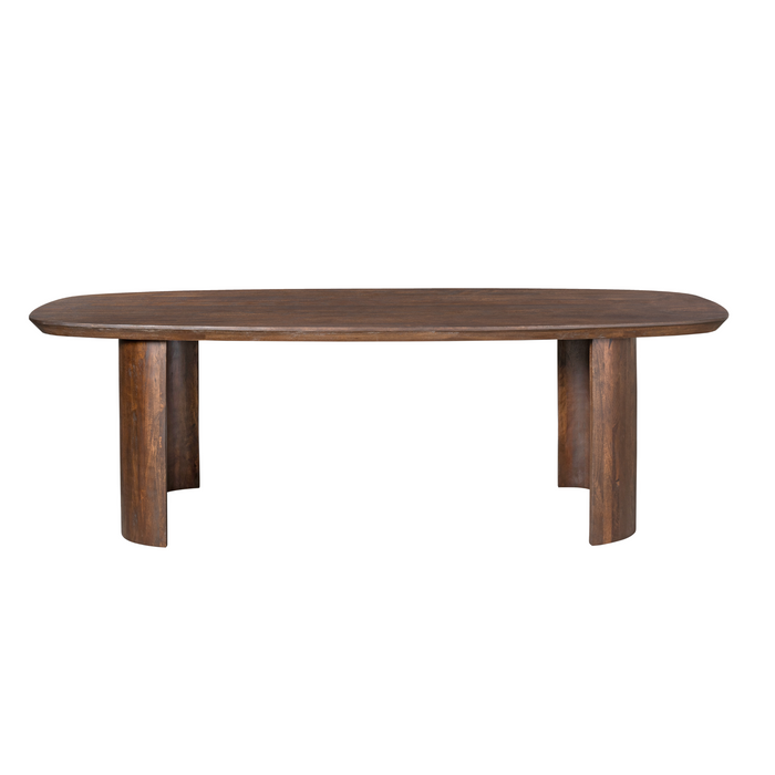 STARFURN Eettafel Maré Bruin 200 cm 200x100x76 cm