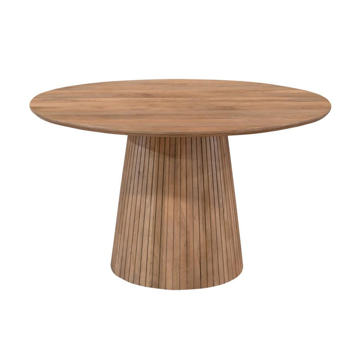 STARFURN Eettafel Solana 130 cm Naturel 130x130x76 cm-Eettafels-Starfurn