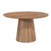 STARFURN Eettafel Solana 130 cm Naturel 130x130x76 cm-Eettafels-Starfurn
