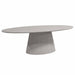 STARFURN Eettafel Solana 210 cm Ovaal Taupe 210x110x76 cm-Eettafels-Starfurn